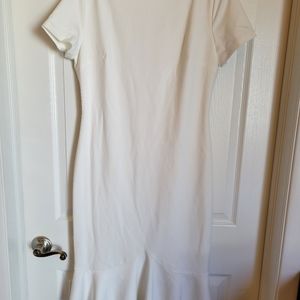 Womens white dress